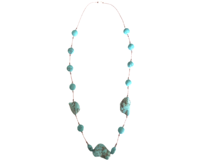 Ares Necklace-Australian turquoise, handmade in Melbourne.