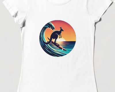 Kangaroo Wave T-Shirt 🌊🦘