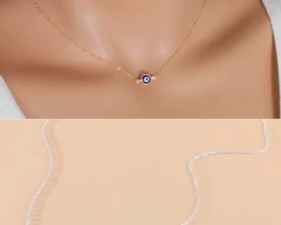 Evil Eye Necklace – Stainless Steel Protection